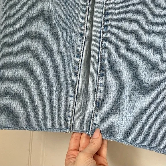 Slvrlake Sierra Light Wash Jeans Straight Leg 26 Distressed Valley of Fire - Picture 7 of 12